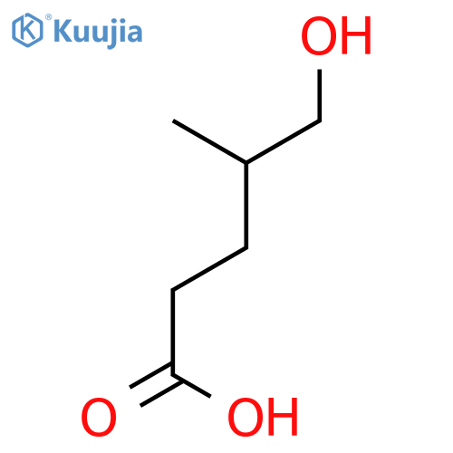 5-hydroxy-4-methylpentanoic Acid structure