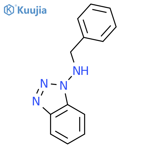 1H-Benzotriazol-1-amine,N-(phenylmethyl)- structure