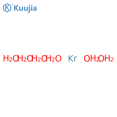 Krypton, hexahydrate structure