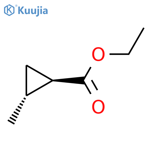 ethyl (1R,2R)-2-methylcyclopropane-1-carboxylate structure