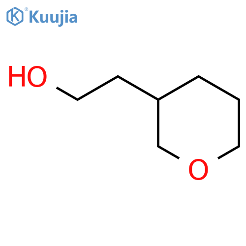 2-(tetrahydro-2H-pyran-3-yl)ethanol structure