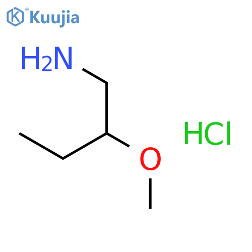 2-Methoxy-1-butanamine hydrochloride structure