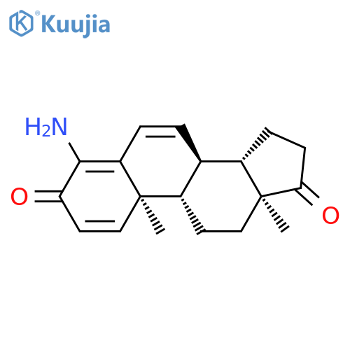 Androsta-1,4,6-triene-3,17-dione,4-amino- (9CI) structure