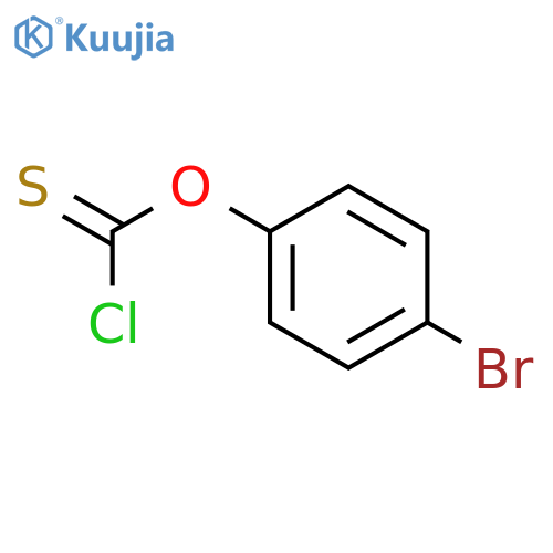 4-Bromophenyl Chloromethanethioate structure