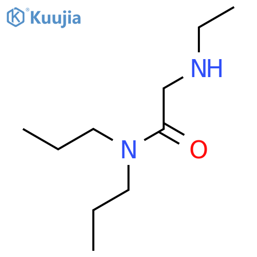 Acetamide, 2-(ethylamino)-N,N-dipropyl- structure