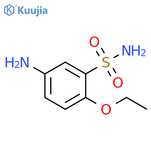 5-amino-2-ethoxybenzene-1-sulfonamide structure