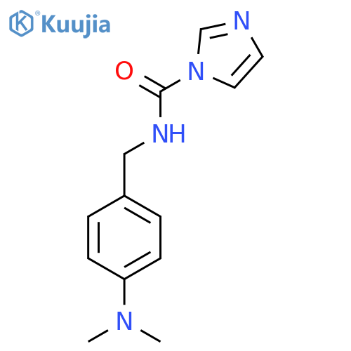 N-{4-(Dimethylamino)phenylmethyl}-1H-imidazole-1-carboxamide structure