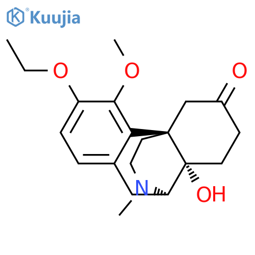 Morphinan,3-ethoxy-14-hydroxy-4-methoxy-N-methyl-6-oxo- (7CI) structure