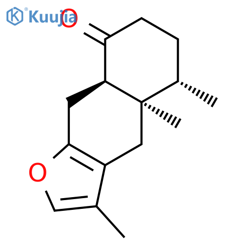 Naphtho[2,3-b]furan-8(4H)-one,4a,5,6,7,8a,9-hexahydro-3,4a,5-trimethyl-, (4aR,5S,8aR)- structure
