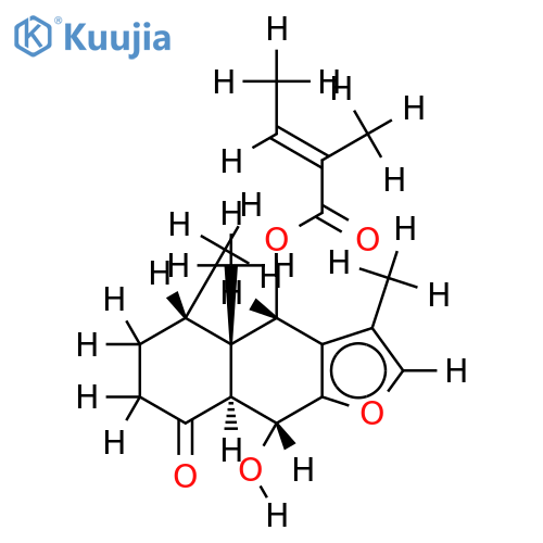 6beta-tigloyloxy-9beta-hydroxysenberginone structure