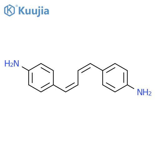 Benzenamine, 4,4'-(1,3-butadiene-1,4-diyl)bis-, (Z,Z)- (9CI) structure
