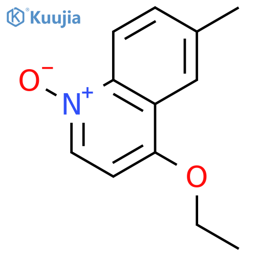 Quinoline,4-ethoxy-6-methyl-, 1-oxide structure