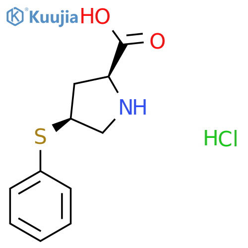 (4S)-4-(Phenylthio)-L-proline Hydrochloride structure