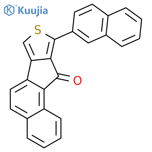 10H-Benz[4,5]indeno[1,2-c]thiophen-10-one, 9-(2-naphthalenyl)- structure