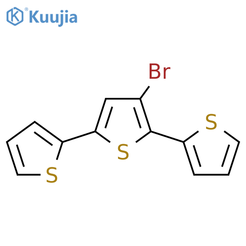 3'-Bromo-2,2':5',2''-terthiophene structure