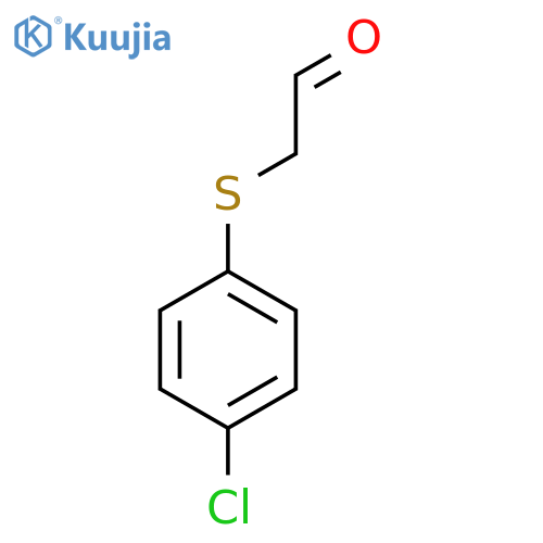 (4-Chloro-phenylsulfanyl)-acetaldehyde structure