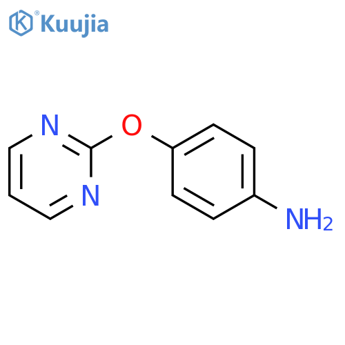 4-(2-Pyrimidinyloxy)aniline structure