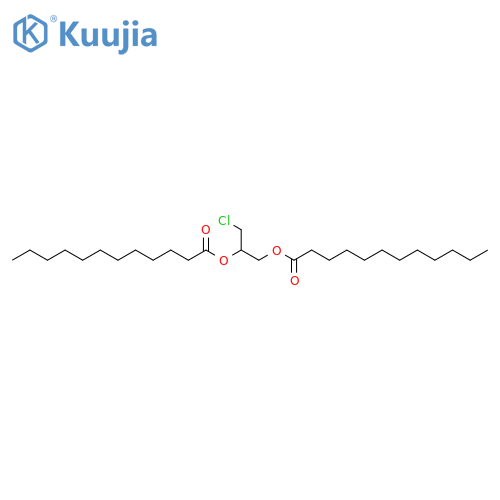 rac 1,2-Bislauroyl-3-chloropropanediol structure