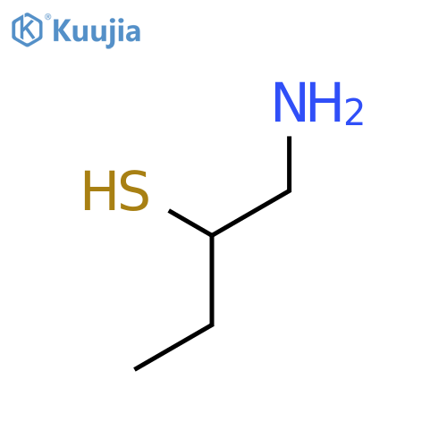 2-Butanethiol, 1-amino- structure
