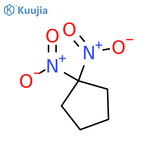 Cyclopentane,1,1-dinitro- structure