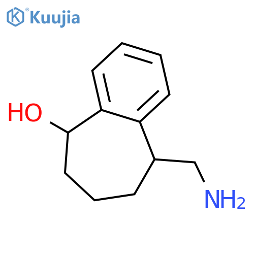 5H-Benzocyclohepten-5-ol, 9-(aminomethyl)-6,7,8,9-tetrahydro- structure