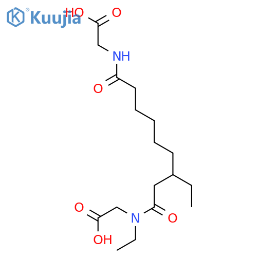 Glycine,N,N'-(1,9-dioxo-1,9-nonanediyl)bis-, diethyl ester (9CI) structure