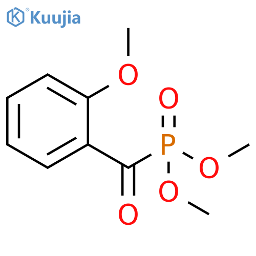 Phosphonic acid, (2-methoxybenzoyl)-, dimethyl ester structure