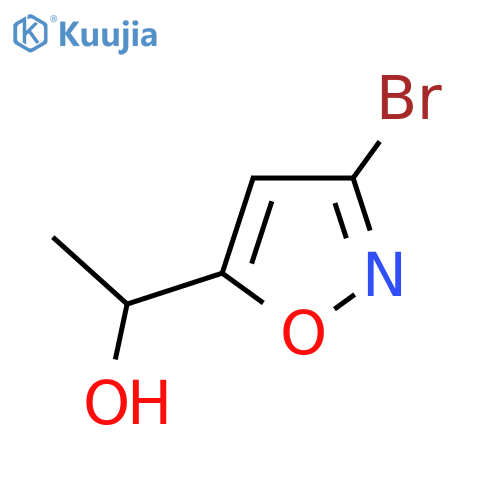 1-(3-Bromo-isoxazol-5-YL)-ethanol structure