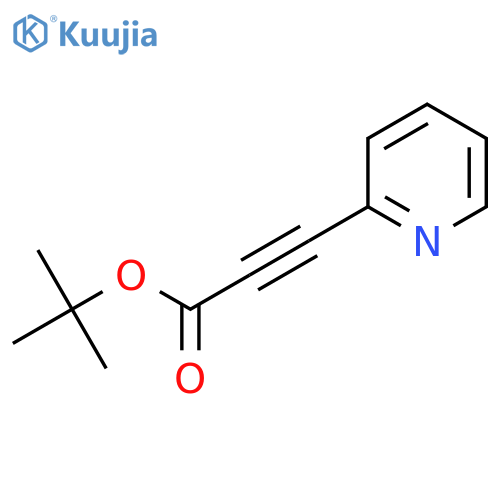 Tert-Butyl 3-(pyridin-2-yl)propiolate structure