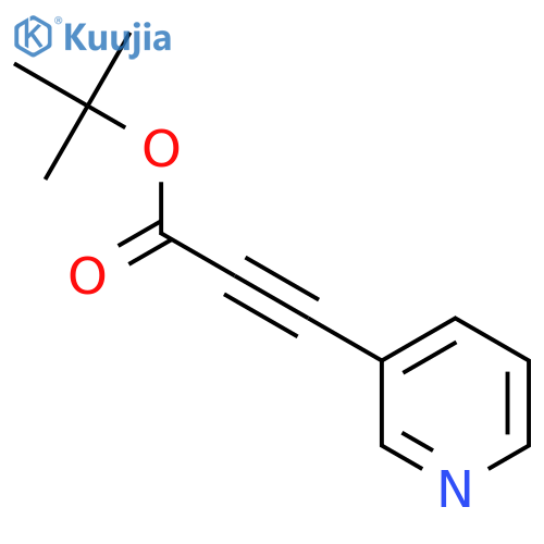 Tert-Butyl 3-(pyridin-3-yl)propiolate structure