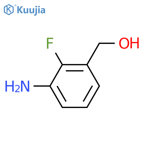 (3-Amino-2-fluorophenyl)methanol structure