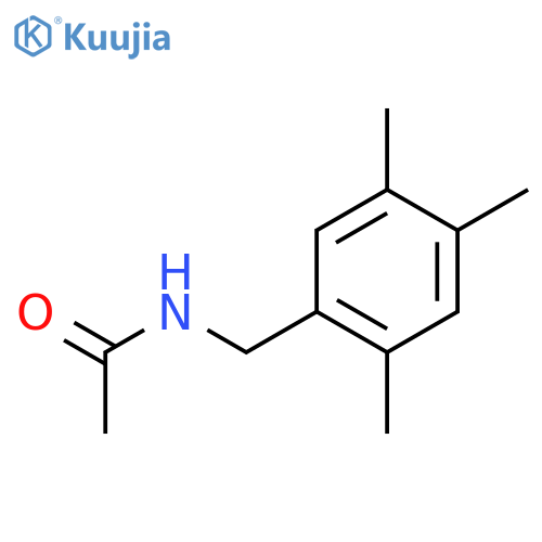 N-(2,4,5-Trimethylbenzyl)acetamide structure