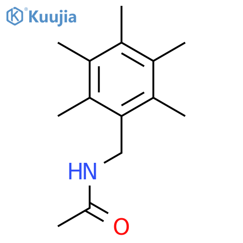 Acetamide, N-[(pentamethylphenyl)methyl]- structure