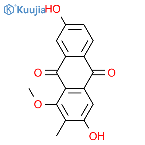 1,3,7-Trihydroxy-2-methylanthraquinone; 1-Me ether structure