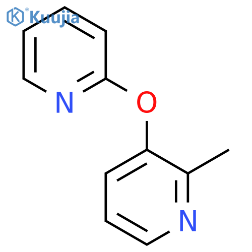 2-Methyl-3-(pyridin-2-yloxy)pyridine structure