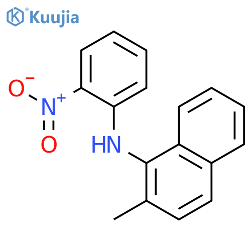 1-Naphthalenamine, 2-methyl-N-(2-nitrophenyl)- structure