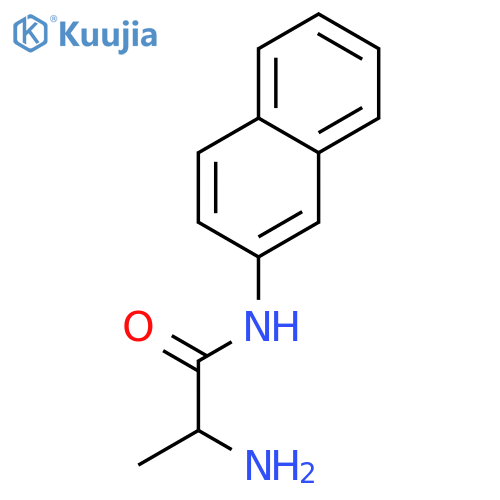 2-Amino-N-naphthalen-2-yl-propionamide structure