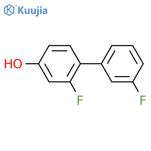 4-(3-Fluorophenyl)-3-fluorophenol structure