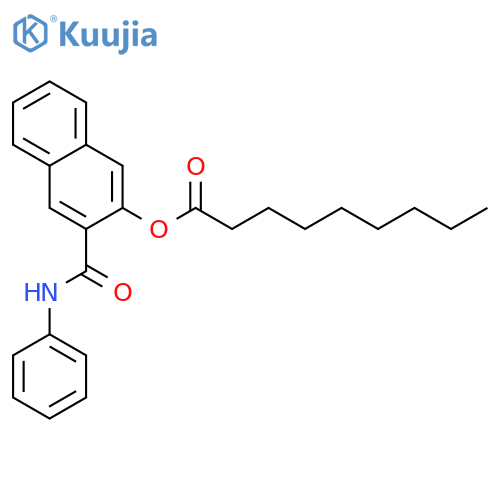 Naphthol AS nonanoate structure