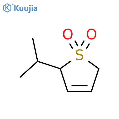 Thiophene,2,5-dihydro-2-(1-methylethyl)-, 1,1-dioxide structure
