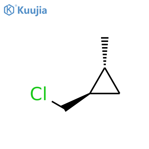 (1R,2R)-trans-1-(Chloromethyl)-2-methylcyclopropane structure
