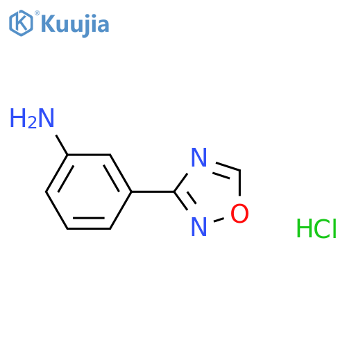 3-(1,2,4-oxadiazol-3-yl)aniline hydrochloride structure