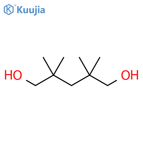 2,2,4,4-tetramethylpentane-1,5-diol structure