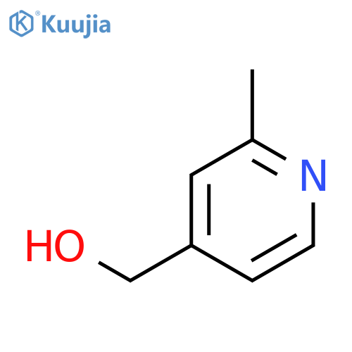 (2-Methylpyridin-4-yl)methanol structure