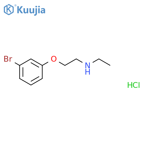 2-(3-bromophenoxy)-N-ethylethanamine hydrochloride structure