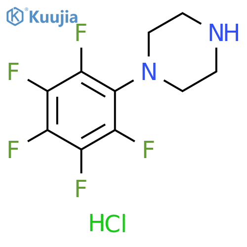 1-(Pentafluorophenyl)piperazine Hydrochloride structure
