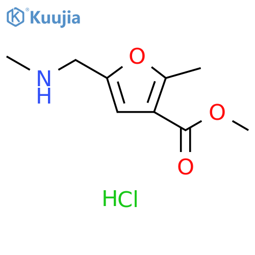 Methyl 2-Methyl-5-(methylamino)methylfuran-3-carboxylate Hydrochloride structure