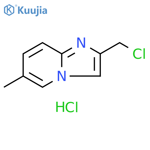 2-(chloromethyl)-6-methylimidazo1,2-apyridine hydrochloride structure