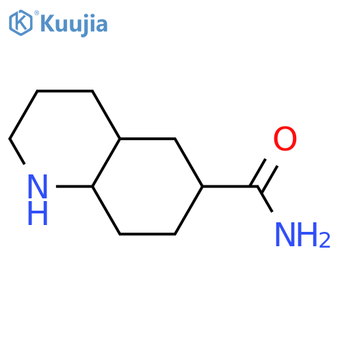 decahydroquinoline-6-carboxamide structure