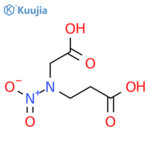 Propanoic acid,3-[(carboxymethyl)nitroamino]- structure